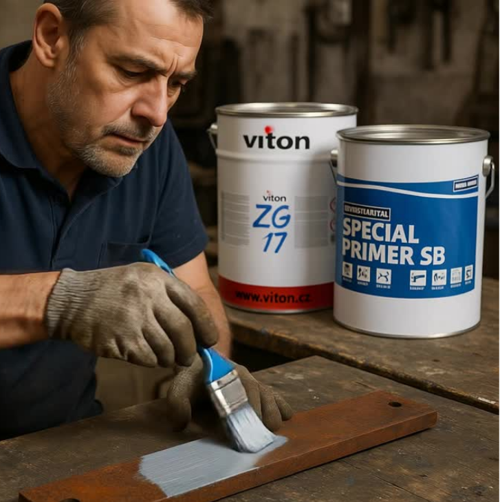 Aplikacja farb przemysłowych