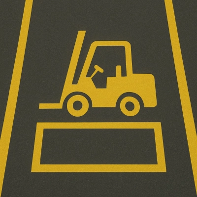 AEC Farba drogowa Yellow